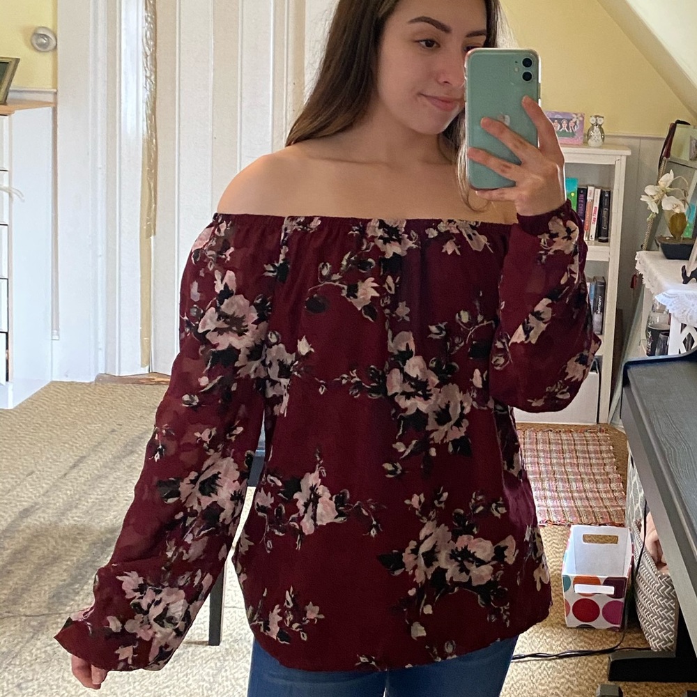 Floral blouse